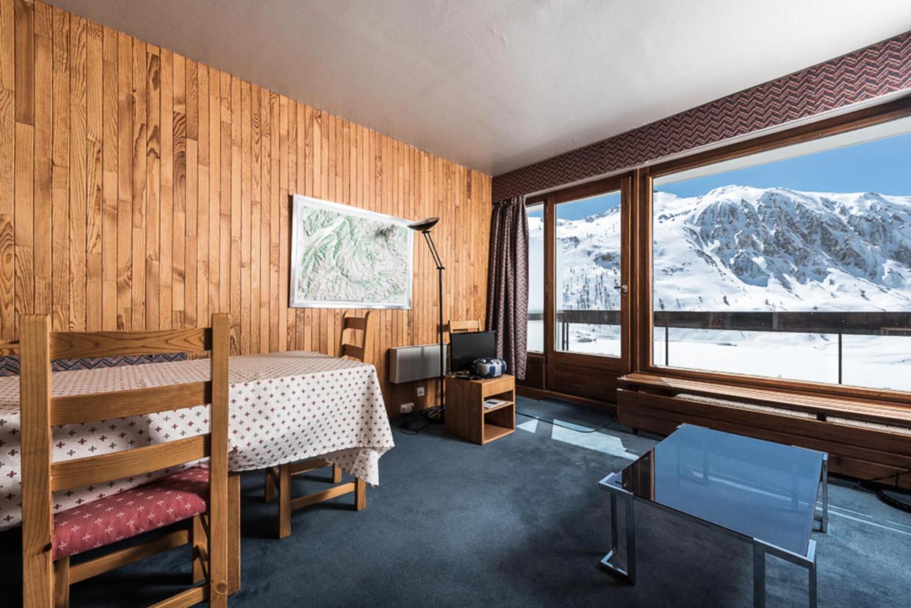 Bec Rouge - Lumineux-skis Aux Pieds-balcon Mae-2744 *